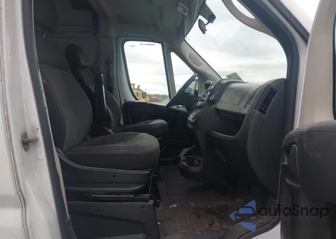 2018 Ram Promaster 2500 High Roof 159 Wb из США, поврежденный, VIN 3C6TRVDG9JE129426